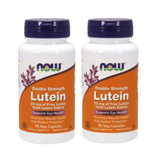 나우푸드 더블 스트랭스 루테인 20mg 베지 캡슐, 90정, 2개
