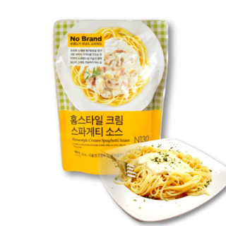 노브랜드 크림 스파게티 소스(2인분)400g (무료배송), 6개, 400g