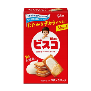 글리코 비스코 크림 샌드 15개입, 82g, 10개