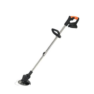 21V 伸縮款 帶滾輪 U型手柄 割草機 兩電一充, 1個