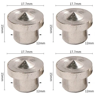 문짝지그 패널 가구 포 목공 통나무 다월 팁 라운드 핀 로케이터 센터 펀칭 DIY 6 4 개, 01 HW, 04 2 4PCS
