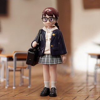 귀여운 POPMART-귀여운 애니메이션 피규어 장식품 미스터리 박스 블라인드 추측 가방 장난감 인형 선물 컬렉션, [11] AFTER SCHOOL, 1개