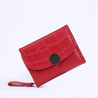 女士短夾，鱷魚紋，多色可選，多卡位設計