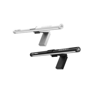 POLYWELL護眼檯燈 螢幕夾燈 USB供電 無藍光 亮度可調 簡約時尚, 白色, 1個