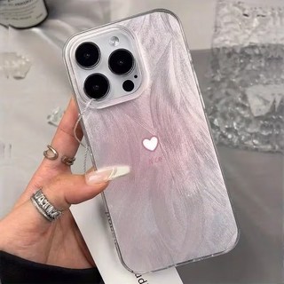 토토앤미 무드글로우 하트 클리어 아이폰 케이스