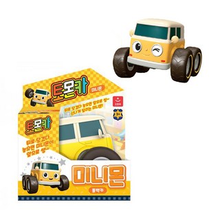 토몬카 소형 미니몬 풀백카 자동차 장난감, 1개