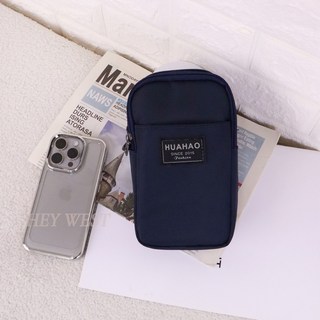 HUAHAO 防水尼龍 側背包 休閒運動腰包 適用6.7吋手機