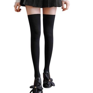 褲公主 加長大腿襪 長統襪 過膝襪 膝上襪 長襪 黑色絲襪 - 時尚百搭，展現迷人曲線