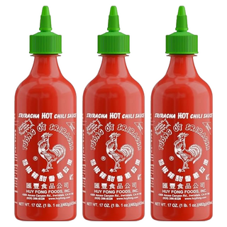 HUY FONG FOOD INC. 匯豐食品公司 是拉差辣醬, 482g, 3個