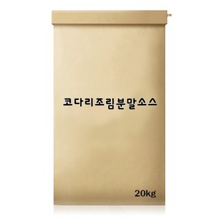별도표기 코다리조림용분말 20kg, 1개, 단품