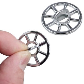 이안 욕조 머리카락 거름망 2개, 실버