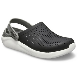 [크록스] 남여공용 라이트라이드 클로그 204592-05M 블랙 / 남자 여자 슬리퍼 물놀이신발 발편한슬리퍼