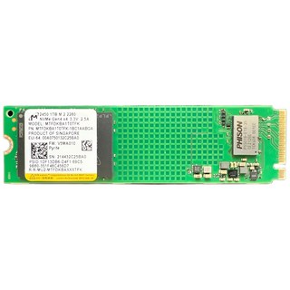 【MICRON】1TB M.2 NVMe 高速固態硬碟 (拆機良品&次級品) MTFDKBA1T0TFK(2450), MTFDKBA1T0TFK, 1TB