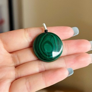 F148頂級孔雀石天眼墜 孔雀石 天然水晶 現貨實拍 最後一個 優惠 限量 售完為止項鍊