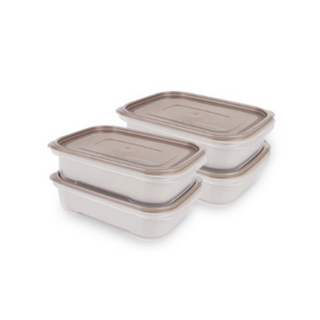 제오닉 명절음식 전 보관 칸칸이용기 1.5L, 4개입, 1세트