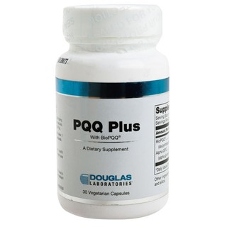 Douglas Labs PQQ Plus 素食膠囊 無麩質 無糖, 1個, 30入, 30錠