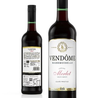 VENDÔME 梵多美 無酒精紅酒, 1個, 750ml
