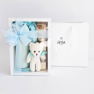 기프트벨라 핫스윗 발렌타인 초콜릿 텀블러 선물세트, 1세트, 200ml, 마카롱 민트