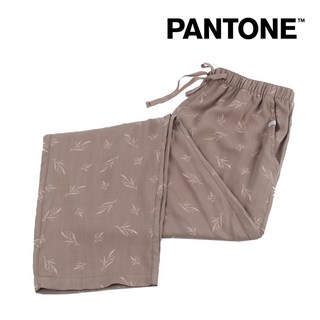 [팬톤] 여성 리프 나염9부하의 파자마 잠옷바지_PTWEC1F003_CO