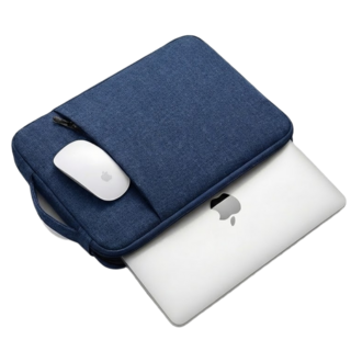 팍클리 4중 쿠션 노트북 가방 파우치, 1개, 어반네이비