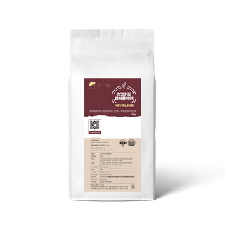 [원두커피 무료배송] 갓 볶은 신선한 원두커피 쌉싸름한향미 (홀빈) / 손맛커피 전용원두 쌉싸름헤이 (HEY), 1kg, 홀빈(분쇄안함), 1개