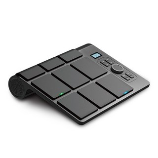 【KONIX】力度感應 行動爵士鼓組 便攜設計 多種音色, 1個, 電子鼓