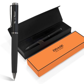 DDASE 메탈 각인볼펜 선물용 단체 행사 답례품, 1개, 블랙