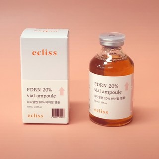 韓國ecliss愛麗絲 PDRN 20% 原液安瓶50ml 小橘瓶, 1個