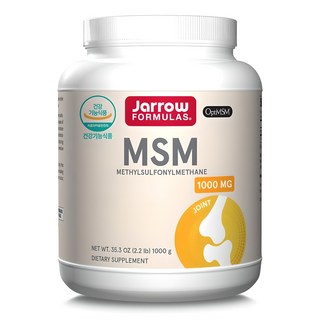 Jarrow FORMULAS 賈羅公式 甲基硫醯基甲烷粉, 1kg, 1罐