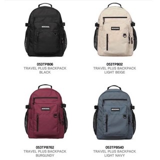 【1-2天出貨】NEIKIDNIS 後背包 筆電包 大容量背包 旅行包 韓國背包 登山包 情侶款 韓國代購, 基礎款奶茶（現貨）