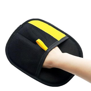 한정특가 진행중 반려동물 털제거 브러쉬장갑 강아지 고양이 털정리장갑 청소솔, 블랙, 1개