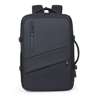 商務通勤多功能電腦雙肩包 17吋筆電適用 大容量分層收納 防潑水耐磨後背包