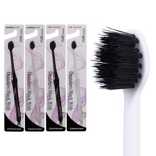 덴탈프로 여성칫솔 블랙위드 스파이럴 슈퍼컴팩트 부드러운모 WS21, 1개입, 1개