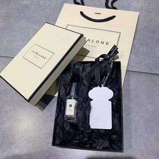 祖馬龍擴香石車用香氛禮盒，衣櫃香氛附紙袋，9ML 2件組, 忍冬與印蒿