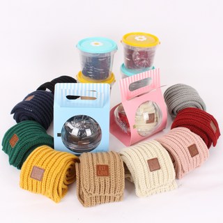 어린이집 생일선물 답례품 목도리구디백 간식 4종 세트 영어 유치원 크리스마스 선물 학원 단체 과자 포장, 여아, 03.스마일 땡큐, 5.바스켓 800ml, 혼합색상, 1개