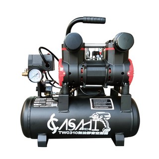 ASAHI TW0310 無油靜音空壓機 3HP快速充氣低噪音輕巧便攜, 1套