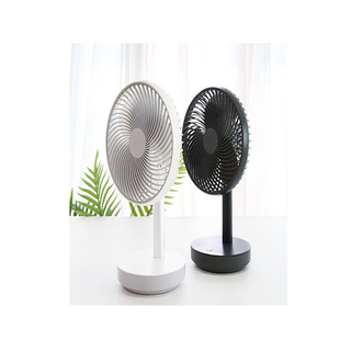 풍성한 코드나인 야외 무선usb 미니 서큘레이터 무소음 시원한 휴대용 책상 탁상용 선풍기, 화이트