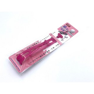 白毛猴 台灣製 鈕扣束帶 環保束帶 口罩減壓帶 整線 線材收納 露營 登山 旅行 車內掛物, 玫瑰紅