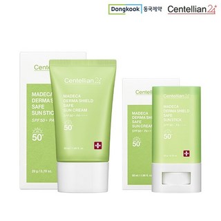 [쇼핑엔티] 24시간 자외선차단 지속! 동국제약 선크림 1개+선스틱 1개, 없음, 1개