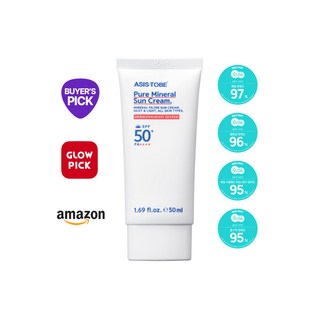 애즈이즈투비 퓨어 미네랄 선크림 SPF50+ PA++++, 50ml, 1개