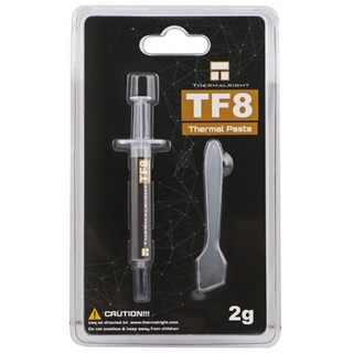Thermalright利民 TF8 導熱膏 導熱係數13.8 W/mK, 1個, Gray