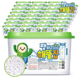 쨍하고해뜰집 옷장용 볼타입 제습제 본품, 260g, 32개