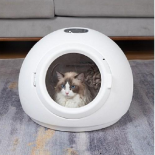 寵智迪 寵物烘乾箱 55L 大容量 恆溫烘毛 貓咪狗狗烘乾機 110V, 1個, 800W功率+自動集毛+紫外線殺菌