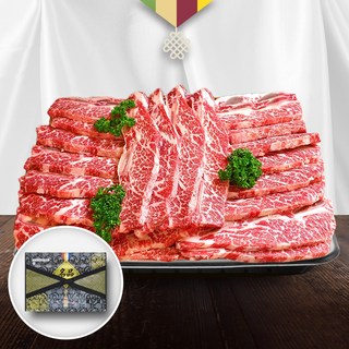 [당일출고] 26년 la갈비 초이스등급 구이용 엘에이 소갈비 추석 설 명절 선물세트, 4.8kg, 1개, 고급선물세트포장