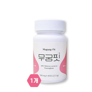 무궁핏 평화 휴대용알약케이스 증정기획 최신입고주차 I 무궁핏다이어트 Mugung-Fit, 1박스, 45정
