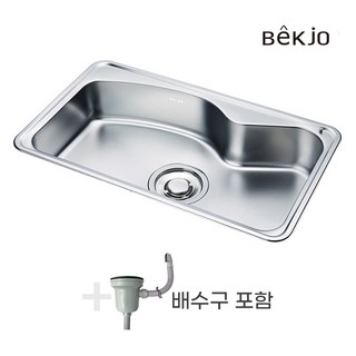 백조씽크 웨이브860 0.7T 씽크볼 악세사리 배수구세트 포함 부산 설치 교체, 스텐배수구, 설치요청(부산만 가능/설치비 별도), 1개