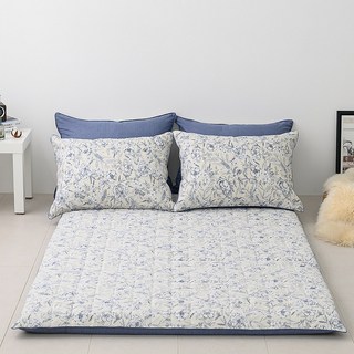 글로리 국내산 광목면100% 사계절 누비 요커버S/D(2color), 네이비