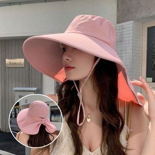 라블라네 UV차단 햇빛가리개 와이드 플랩캡 모자