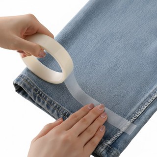 디심플 의류용 양면테이프 바지 밑단 수선 테이프 옷수선 테이프, 1개, 5M x 2cm