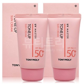 토니모리 유브이 마스터 톤업 선크림, 50ml, 2개